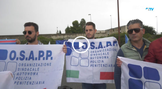 Conferenza stampa stamane del segretario nazionale aggiunto dell'Osapp, Domenico Nicotra.